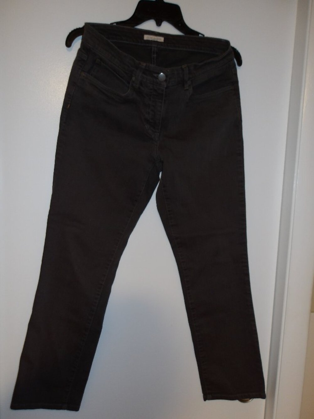 Eileen Fisher Grey Straight Leg Jeans (6)